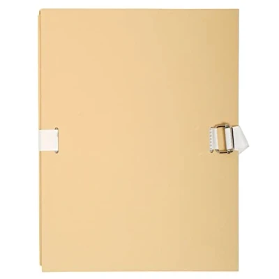 Abbildung von Exacompta 223020E 5er Pack Aktenmappen mit dehnbarem Rücken 120mm hellblau 320x240mm