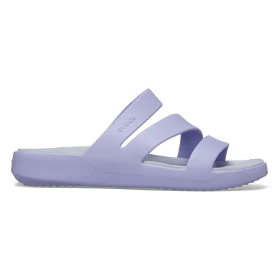 Abbildung von Crocs Pantoletten Damen Getaway Strappy Lila 38 39 Croslite