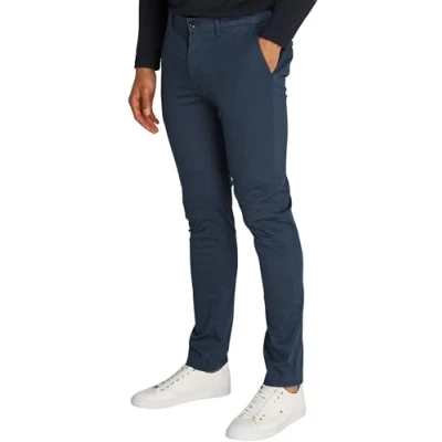 Abbildung von Tommy Hilfiger Bleecker Structure Chino, Herren, Größe: 31x32, Desert sky