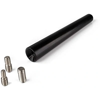Abbildung von BlackNugget® Autoantenne Universal Kfz Antenne für alle Autos Dachantenne mit erstklassiger Empfangsqualität Kurze Auto AM &amp; FM Empfang DAB Kurzstabantenne
