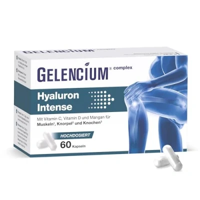 Abbildung von Gelencium Hyaluron Intense Hochdosiert Vitamin C 60 St
