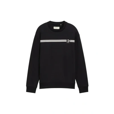 Abbildung von TOM Tailor Denim LOGO Sweatshirt, Herren, Größe: Medium, Black