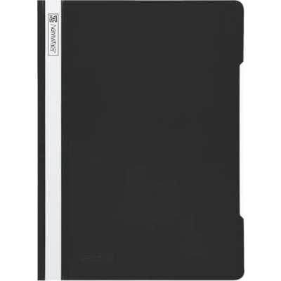 Abbildung von Brunnen Schnellhefter (A4, aus PVC, glasklares Deckblatt) schwarz