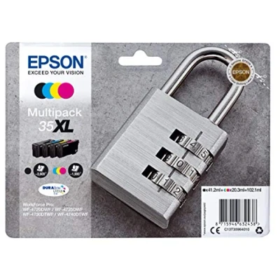 Abbildung von Epson C13T35964010 Multipack 4 Colours 35XL Padlock