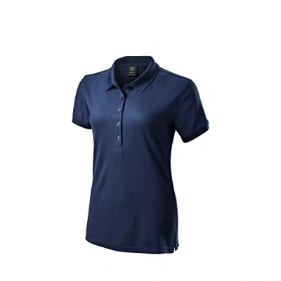 Abbildung von WILSON STAFF Damen Golf Poloshirt, AUTHENTIC POLO, Polyester, Blau, Gr. XL, WGA700741XL
