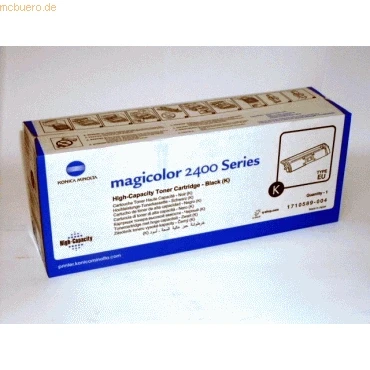 Abbildung von Konica Minolta Toner Magicolor Serie 2400 schwarz