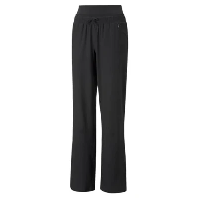 Abbildung von Puma Modest Activewear WIDE LEG PANT Jogginghose, Damen, Größe: XL, Black