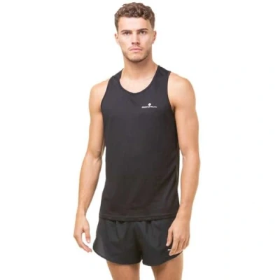 Abbildung von Ronhill Herren Core Split Shorts, Schwarz/Hellweiß, M