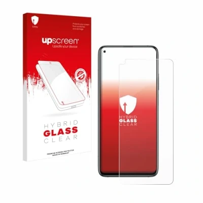 Abbildung von upscreen Schutzglas für Xiaomi Mi 10T Pro 5G Schutzfolie, Glas Folie [Klar, 9H Panzerschutz, Anti Fingerprint]