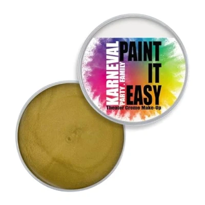 Abbildung von NEU PAINT IT EASY Theater Creme Make Up, Kinderschminke, Schminke auf Fettbasis, 25g, Gold