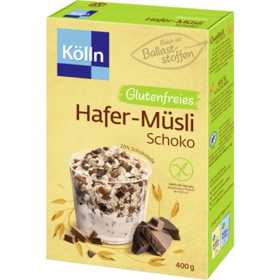 Abbildung von Kölln Balance Zartes Hafer Müsli Schoko glutenfrei 400G