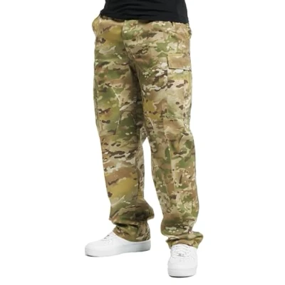 Abbildung von Brandit HIGH NECK Sweatshirt, Herren, Größe: XL, Tactical camo