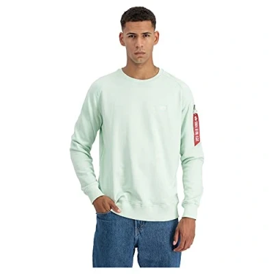 Abbildung von Alpha Industries X Fit Sweat Sweatshirt für Herren Mint