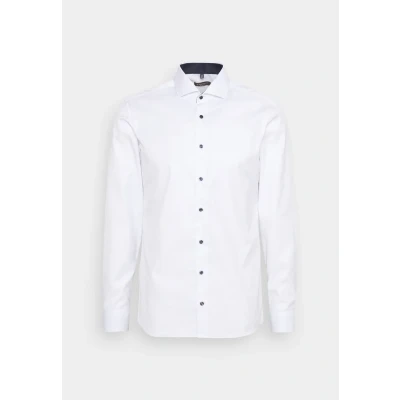 Abbildung von eterna Herren Cover Shirt Slim FIT 1/1 weiß 39_H_1/1