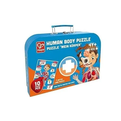 Abbildung von Hape Puzzle Mein Körper, 60 Puzzleteile, mit 3D Effekt