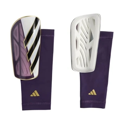 Abbildung von adidas Performance TIRO Unisex Schienbeinschoner Aurora plum/white/goldcoloured/black, Größe: Medium, plum/white/gold coloured/black