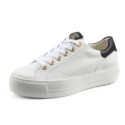 Abbildung von Paul Green Sneaker low, Damen, Größe: 38, White/black Schuhe
