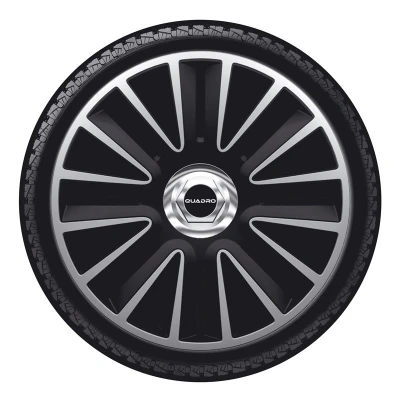 Abbildung von AutoStyle PP 5425SB Radblenden 15Zoll schwarz/silber