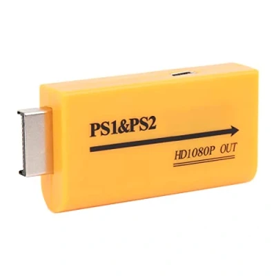Abbildung von Sonew Tragbarer HDMI Videokonverter Adapter PS1 zu PS2 Videoaufnahmekarte Composite Ausgang