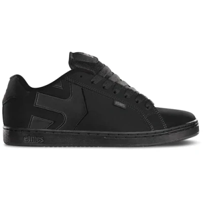 Abbildung von Etnies Fader Skateschuh, Größe: 38, Black dirty wash Leder und lederimitat