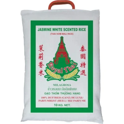 Abbildung von ROYAL THAI RICE Langkorn Jasmin Duftreis 1 X 10 KG