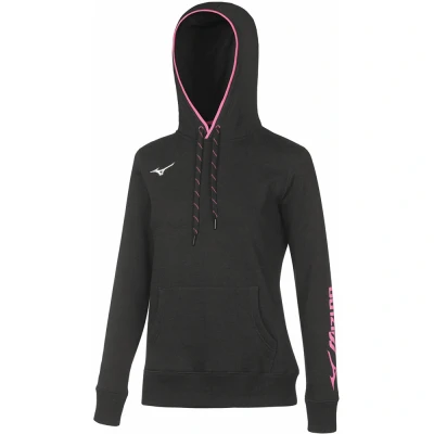 Abbildung von Mizuno Wom Sweat Hoodie Trainingsschuhe Schwarz Damen Grösse XL