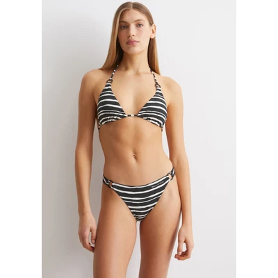 Abbildung von Marc O&#039;Polo Summer Bikinitop, Damen, Größe: Small, Black/white