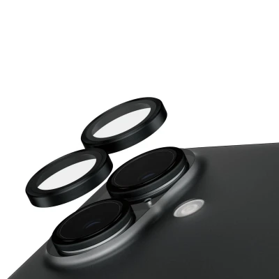 Abbildung von SAFE. by PanzerGlass® Camera Kameraschutz Schwarz für iPhone 16 &amp; Plus