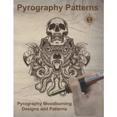 Abbildung von Pyrography Patterns: Woodburning Designs and Patterns, Workbook, Book 1