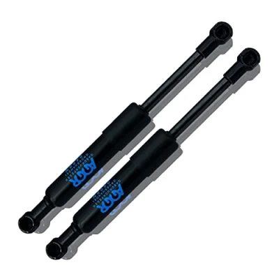 Abbildung von 2 x RhedexX® Gasdruckfeder 195mm/58mm/450N Metall schwarz Ersatz für Kesseböhmer LIFT O MAT 195mm 450N Gasdruckdämpfer Stabilus Küche Möbelklappen Gasfeder Liftomat (450 N)