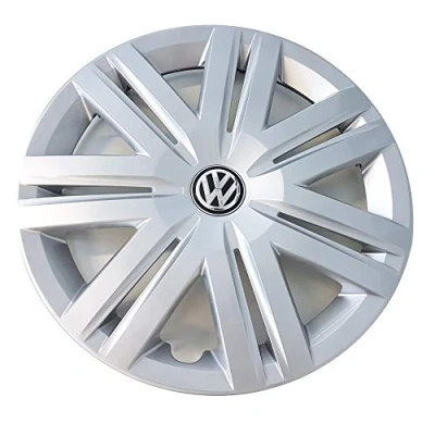 Abbildung von Volkswagen 6C0601147BYTI Radkappe (1 Stück) Radzierblende 14 Zoll Radvollblende 5Jx14 Stahlfelge