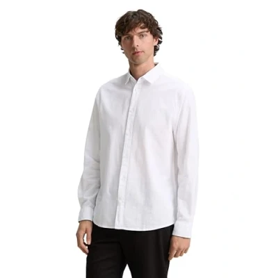 Abbildung von TOM TAILOR Herren 1047027 Hemd, 20000 White, M