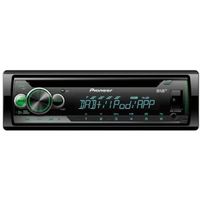 Abbildung von PIONEER DEH S410DAB Autoradio DAB/DAB+, CD/USB 1 DIN Made for iPod/iPhone, Android MP3, WMA, AAC, WAV