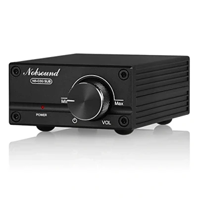 Abbildung von Nobsound 100W Subwoofer / Full Frequency Mono Channel Digital Power Amplifier Audio Mini Amp (Subwoofer, Black)