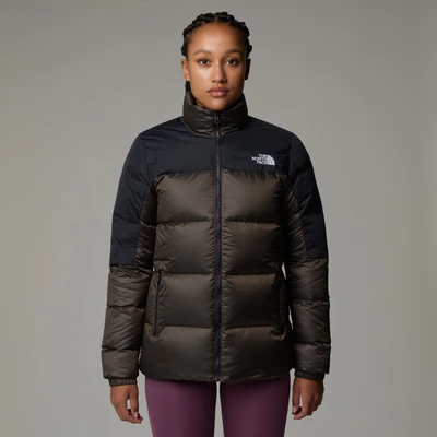 Abbildung von The North Face Diablo Jacket Daunenjacke, Damen, Größe: XL, Smokey brown/black heather/black