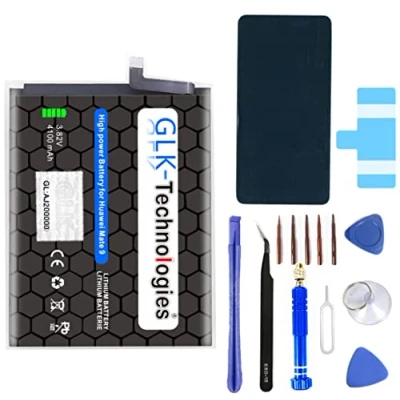 Abbildung von High Power Ersatzakku kompatibel mit Huawei Mate 9 Akku GLK Technologies Battery accu 4100mAh inkl. Profi Werkzeug Set Kit NUE