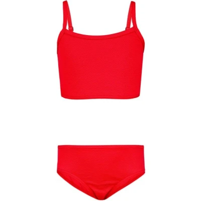 Abbildung von Aquarti Bustier Bikini Mädchen Set Bikinislip Zweiteiliger Badeanzug