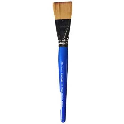 Abbildung von Winsor &amp; Newton 5306138 Cotman Aquarell Synthetikhaar Pinsel 666 Ein Strich Pinsel, langer Stiel mit exzellenter Sprungkraft, Farbtragekraft und Punktgenauigkeit 1 1/2 &quot; 39 mm