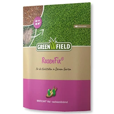 Abbildung von Greenfield Rasen Fix Mantelsaat Vital 1,5 kg Rasensamen Rasendoktor Rasenhilfe