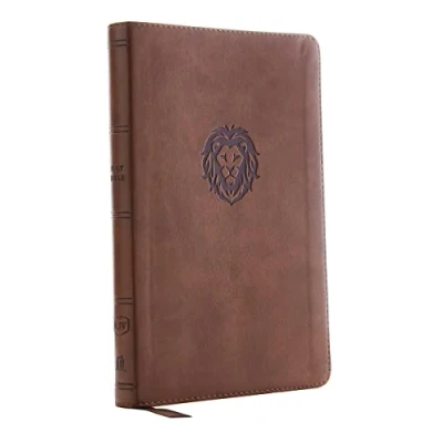 Abbildung von KJV Holy Bible: Thinline Youth Edition, Brown Leathersoft, Red Letter, Comfort Print: King James Version: Bible, Version