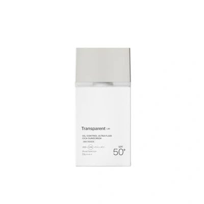 Abbildung von Transparent Lab Oil Control Ultra Fluid Cica Sunscreen Hybrid Sonnenschutz mit mineralischen und chemischen UV Filtern, für fettige Haut