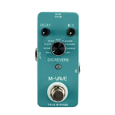 Abbildung von M Vave Dig Reverb Pedal, Blau