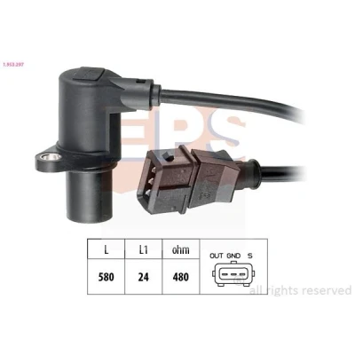 Abbildung von EPS 1.953.297 Impulsgeber Made in Italy OE Equivalent AUDI: A4 B5 Limousine, Avant, A6 C5 VOLKSWAGEN: Passat Variant