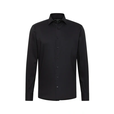 Abbildung von Eterna Langarm Modern FIT Businesshemd, Herren, Größe: 38x65, Schwarz