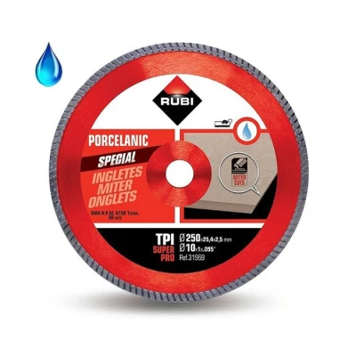 Abbildung von Rubi Diamanttrennscheibe TPI 250 Superpro x 25,4 mm