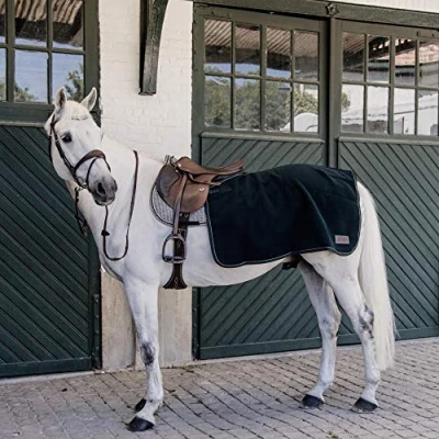 Abbildung von Kentucky Horsewear Ausreitdecke Quadratisch Heavy Fleece Grün M Agradi.deVerkauft von Agradi
