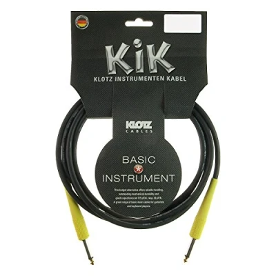 Abbildung von Klotz Instrumentenkabel 3M Black Kik Coloured Lumi Yellow