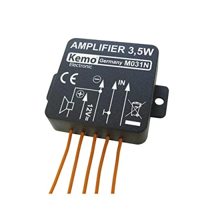Abbildung von Kemo M031N Mono Verstärker Gebäudemodul 5 V/DC, 6 9 12 V/DC 3,5 W