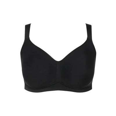 Abbildung von Ulla Popken Tshirt BH, Damen, Größe: 100D, Noir