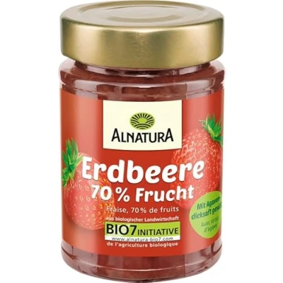 Abbildung von Alnatura Bio Aufstrich Erdbeere 70%, 200 g